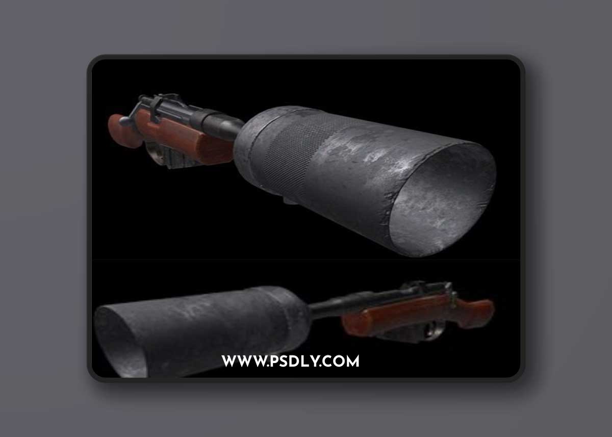 CA-87 (Jawa Blaster) 3D Model