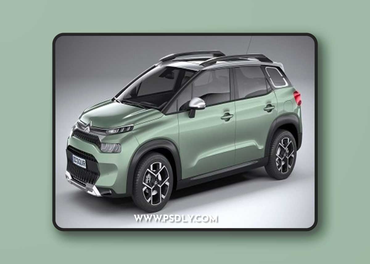Citroen C3 Aircross 2022 3d model