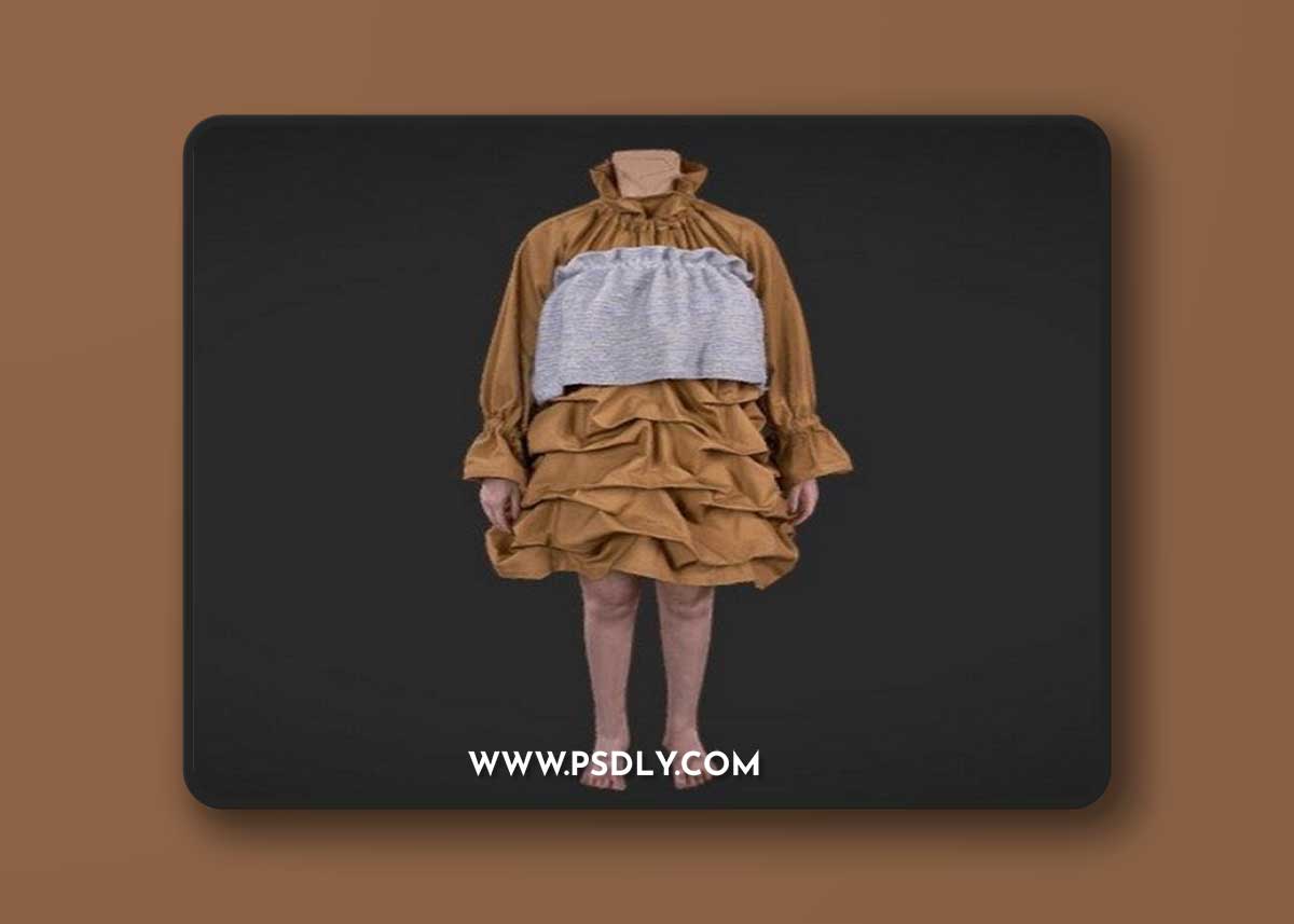 Clothes Design by Amalie Laigaard Prang 3D Model