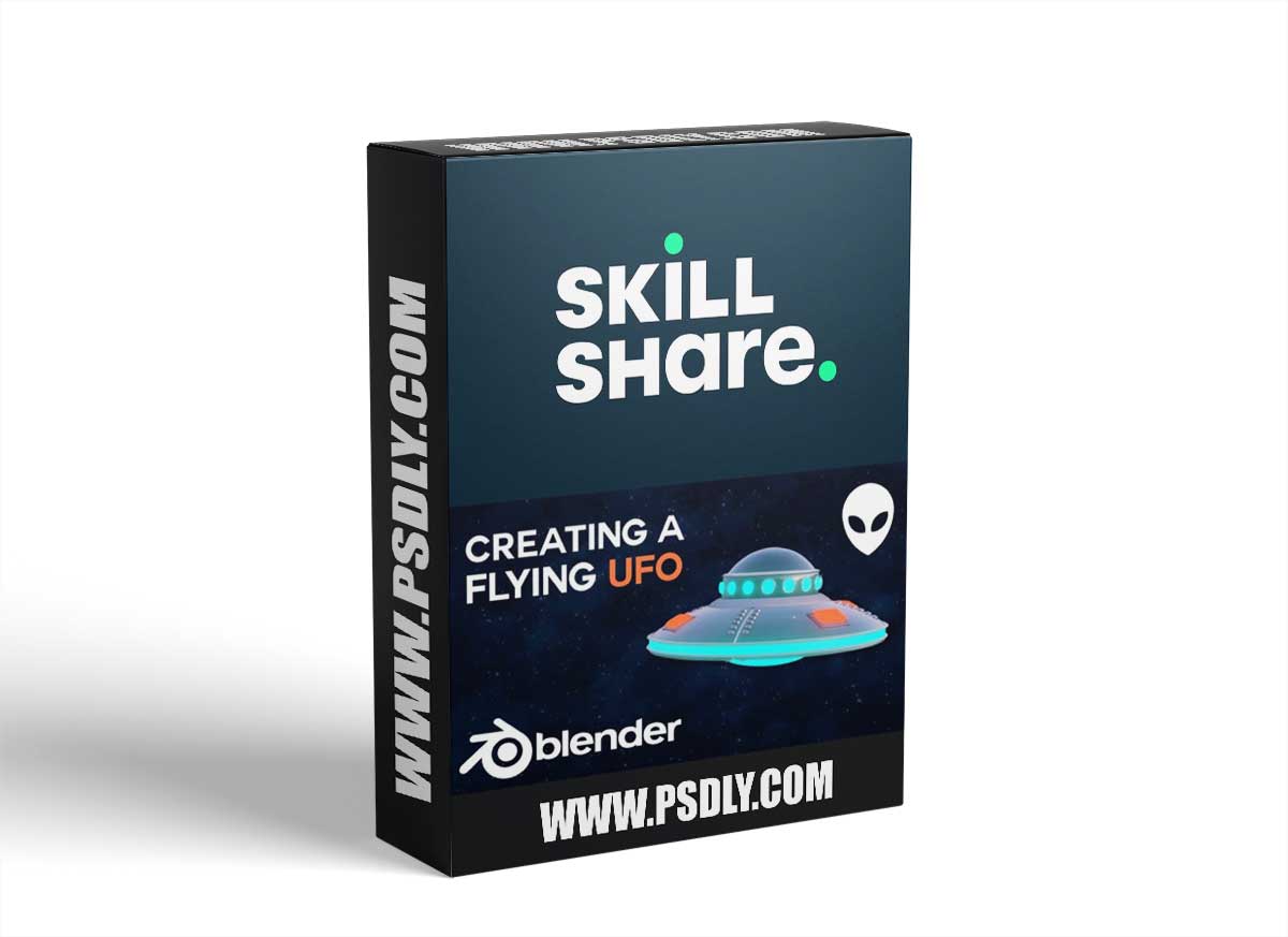Create A Flying UFO With Blender