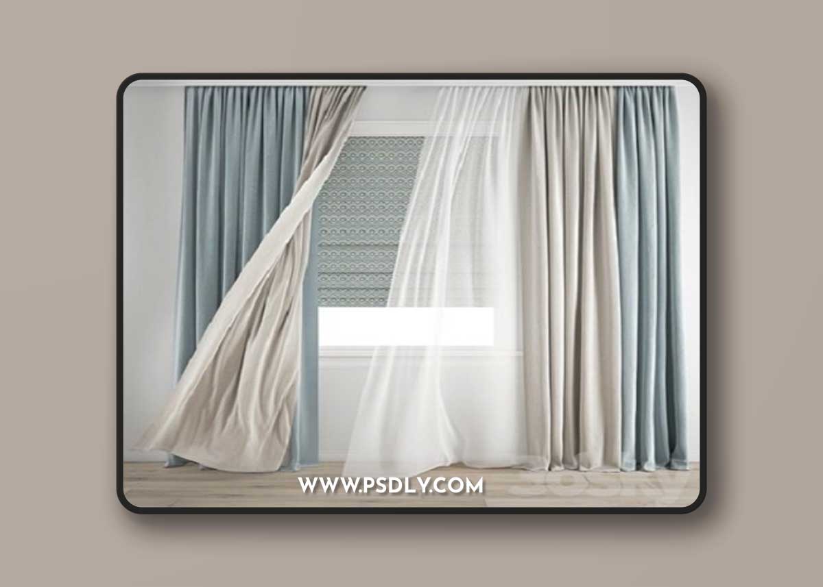 Curtain 346 / Wind blowing effect 9