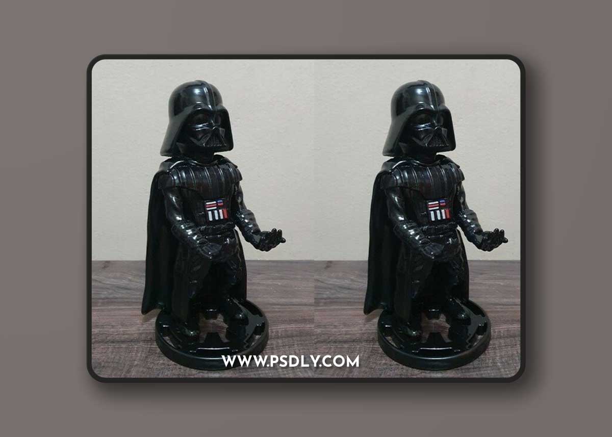 Darth Vader Cellphone and Joystick Holder – 3D Print Model