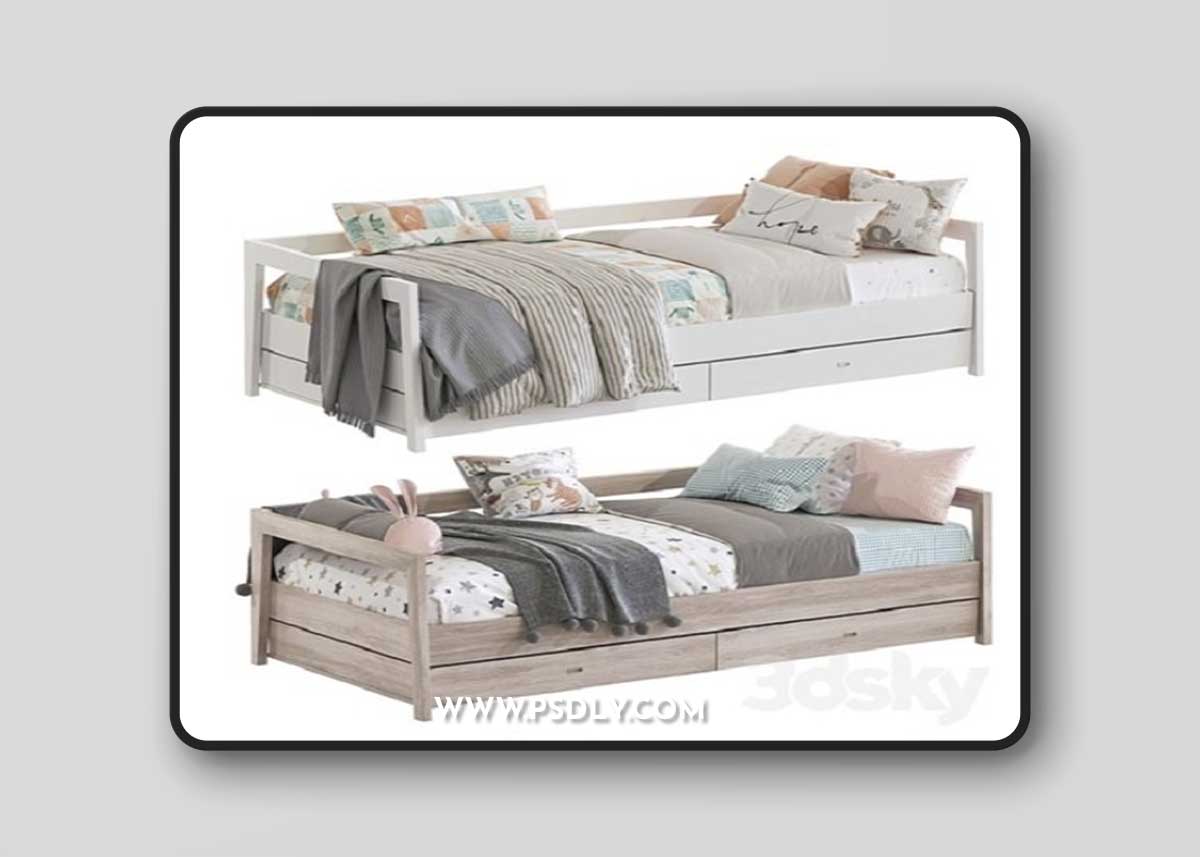 Daybed Large Bed By Mint Factory 3