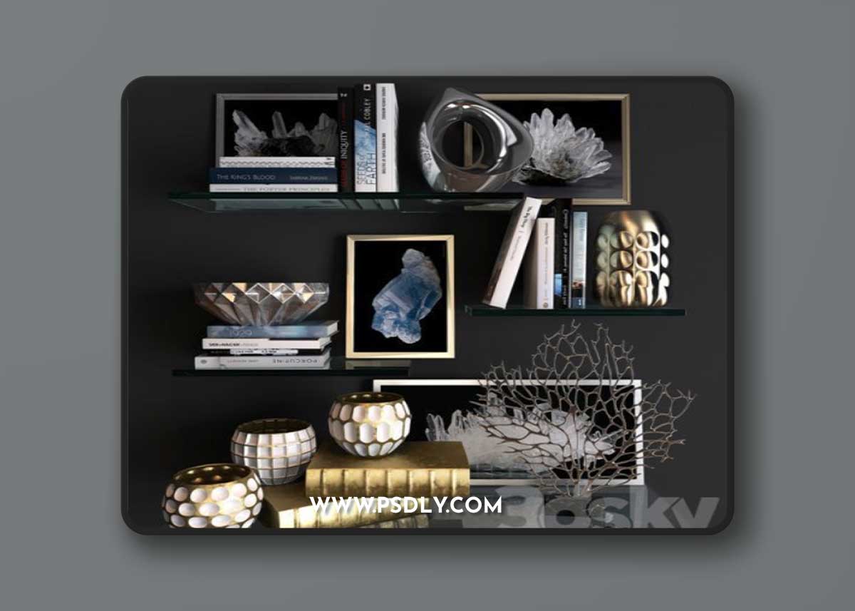Decorative set 24 3D Model