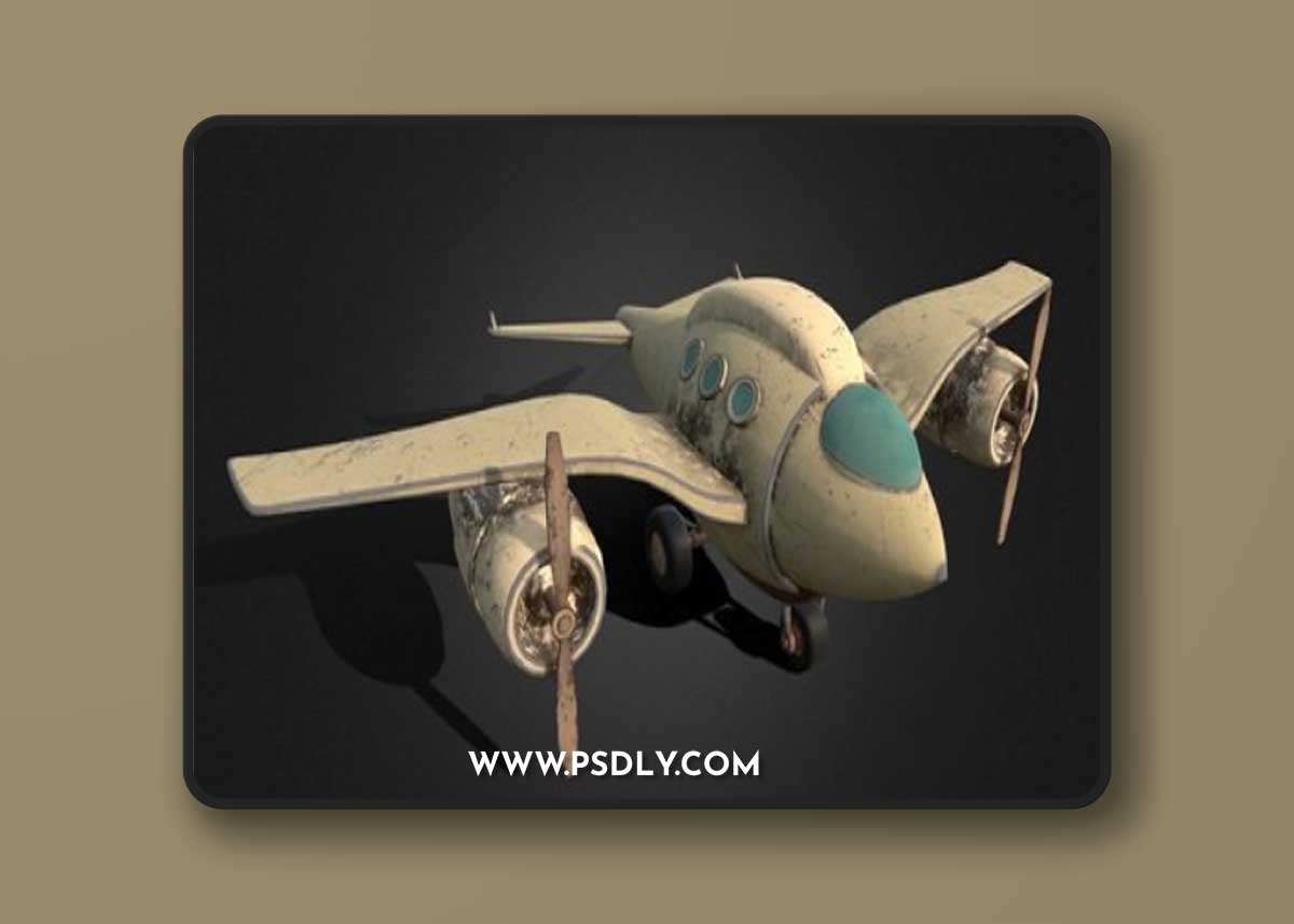 Dusty 34Fat Seagull34 Stylized Cartoony plane