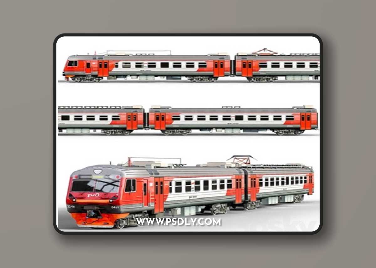 ED4M 2012-16 – Russian Railways (low poly)