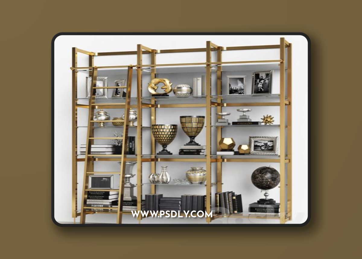 Eichholtz Cabinet Delano with stairs 109998