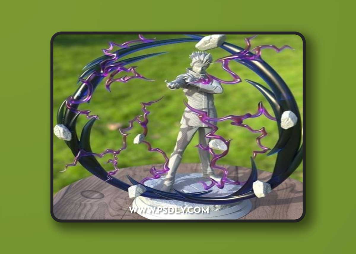 Gojo my Animate Hero – 3D Print