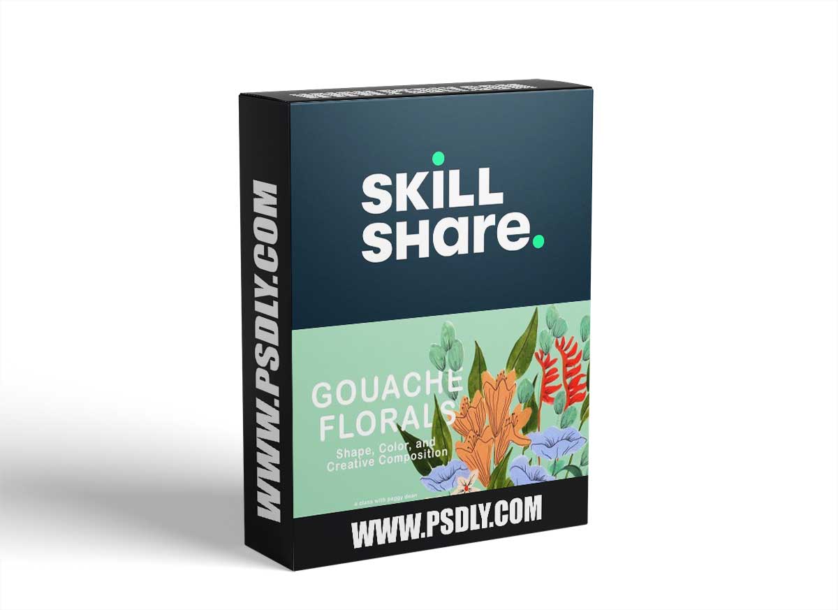 Gouache Florals: Explore Shape, Color and Creative Composition
