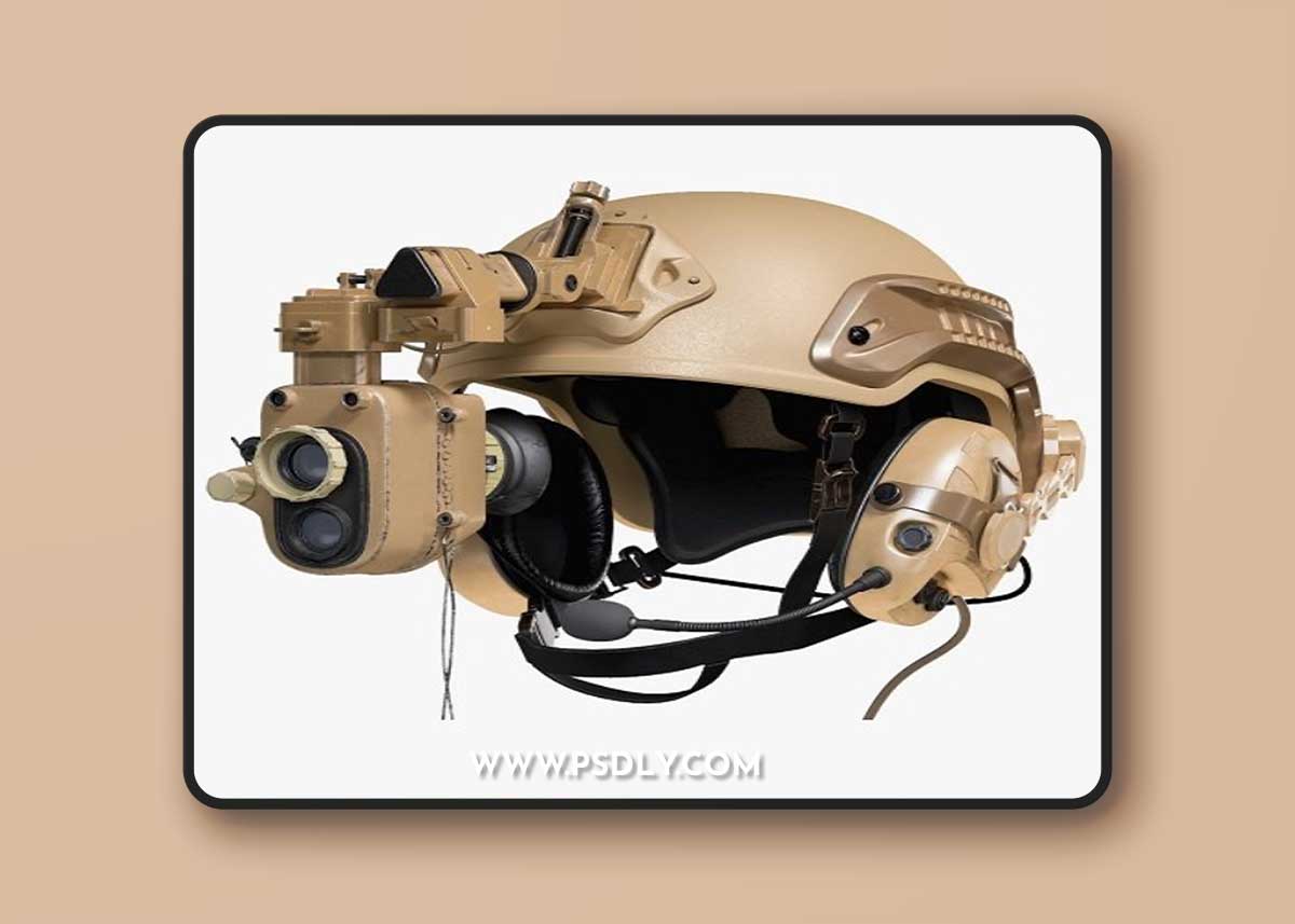 Helmet night vision goggles model