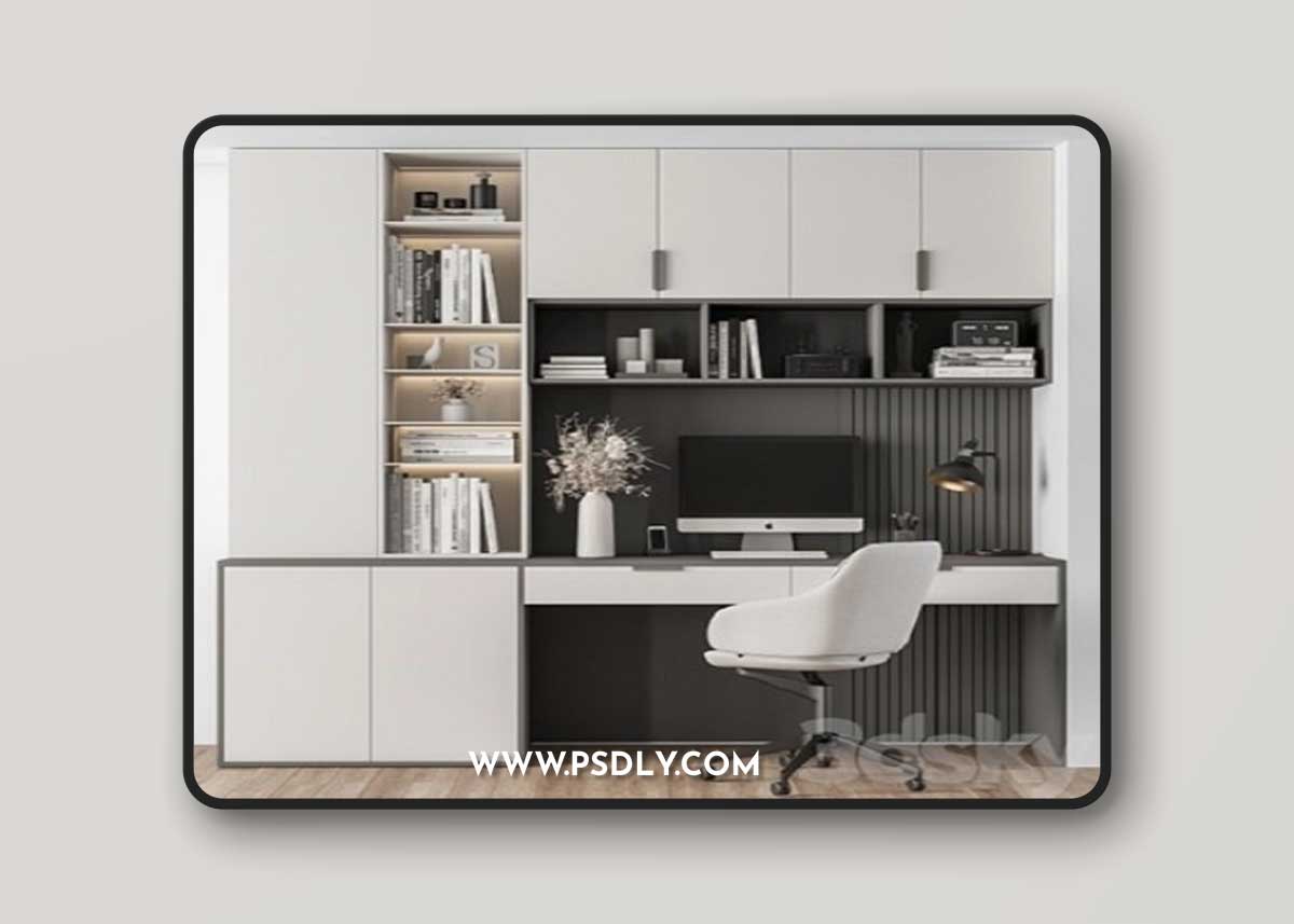 Home Office White Table – Office Furniture 260
