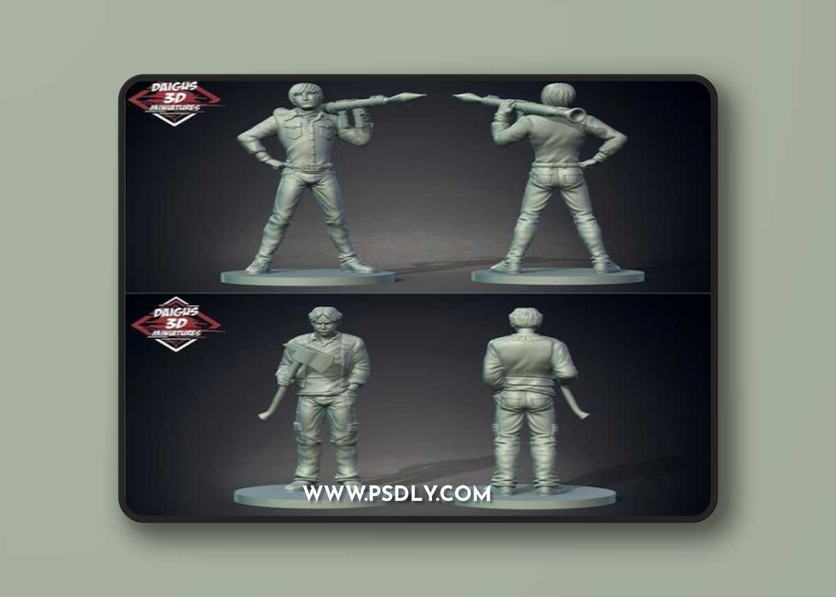 Howard and Rajesh and Stuart Big Bang Theory – 3D Print