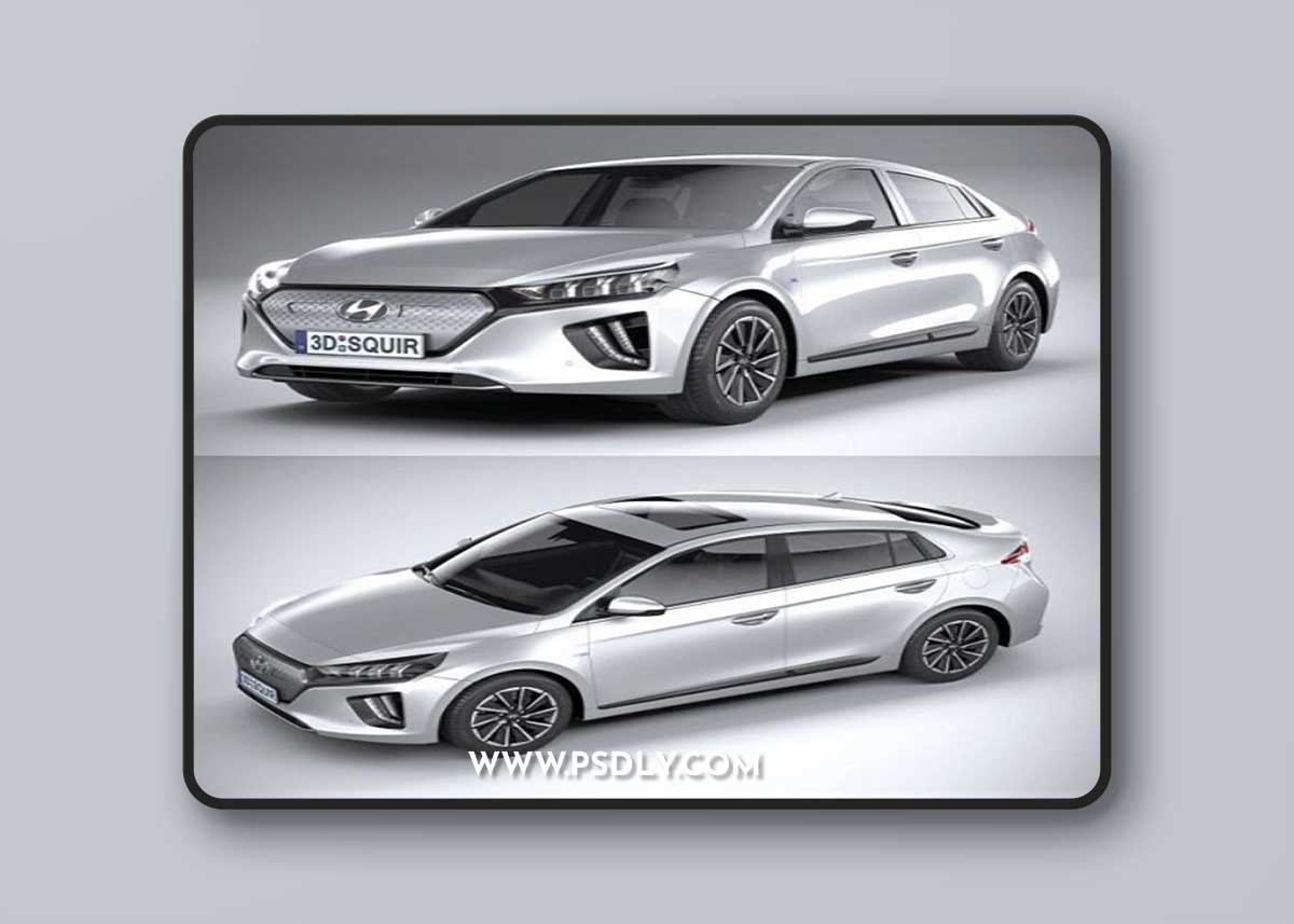 Hyundai Ioniq 2020 3D Model
