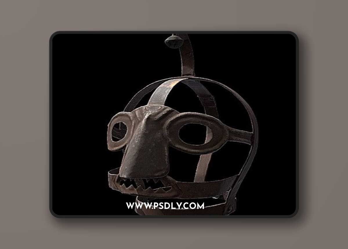 Iron scolds bridle 3D Model
