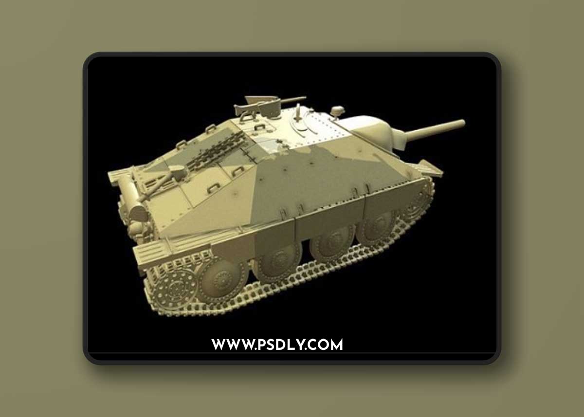 Jagdpanzer "Hetzer" 3D Model