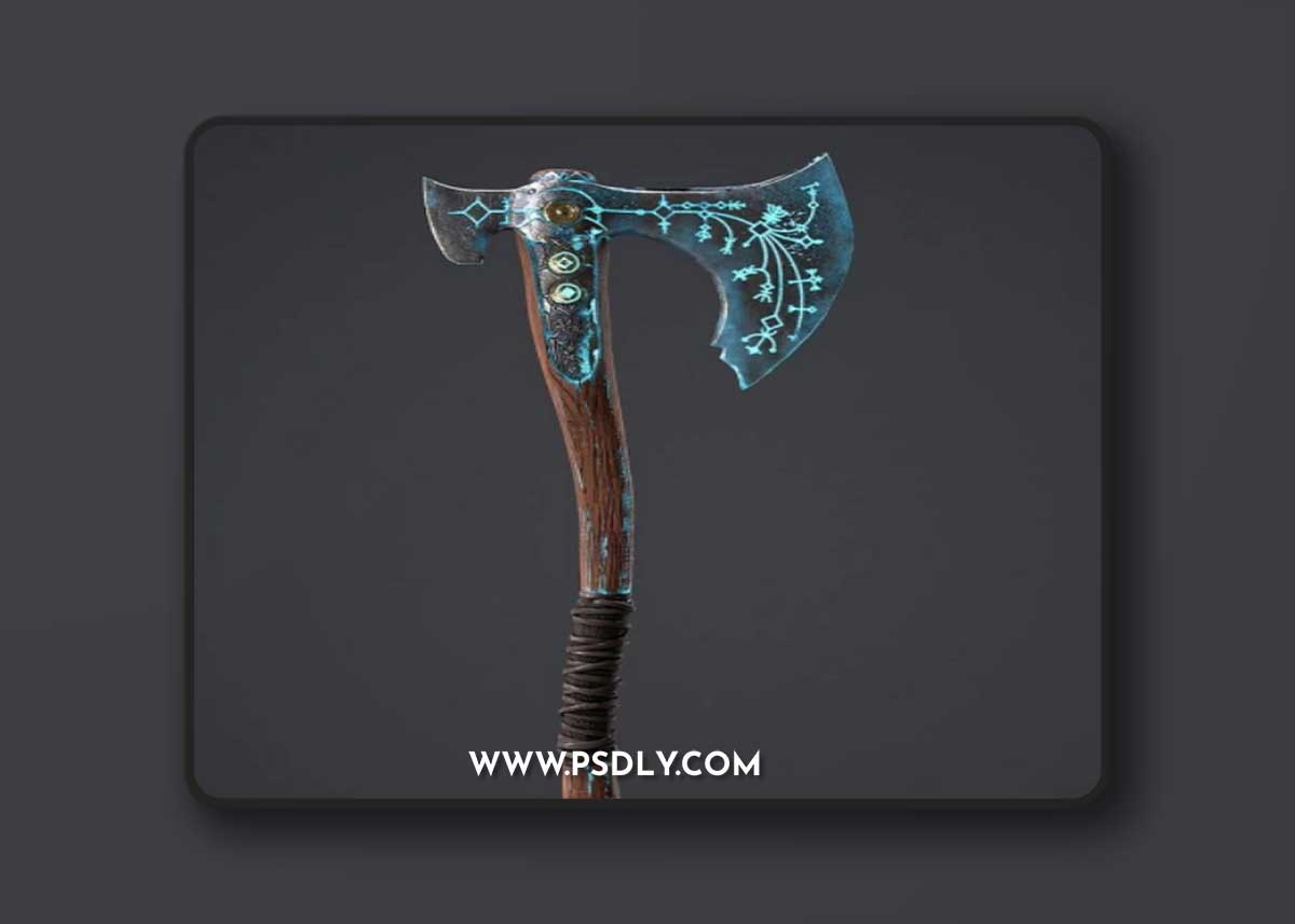 Leviathan Axe God of War – 3D Print Model