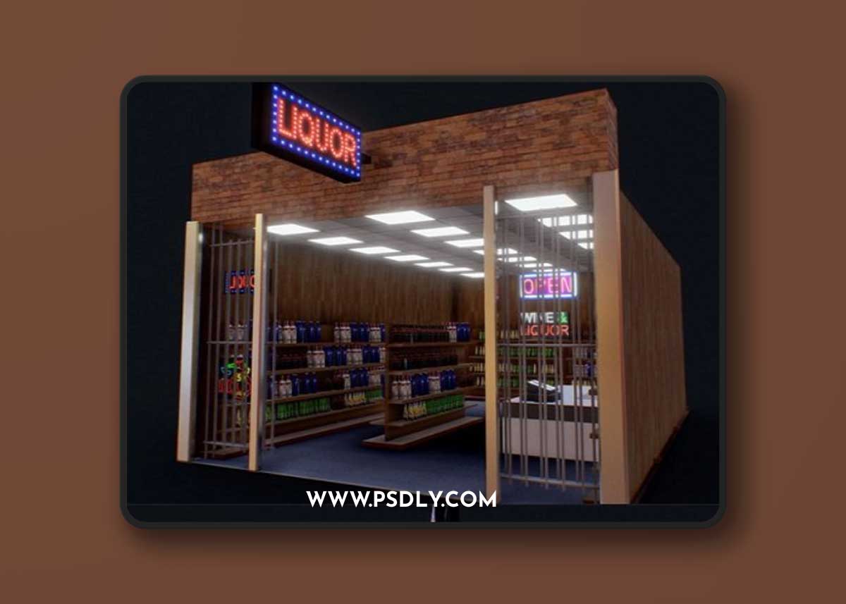 Low_Poly_Liquor_Store_Interior.rar