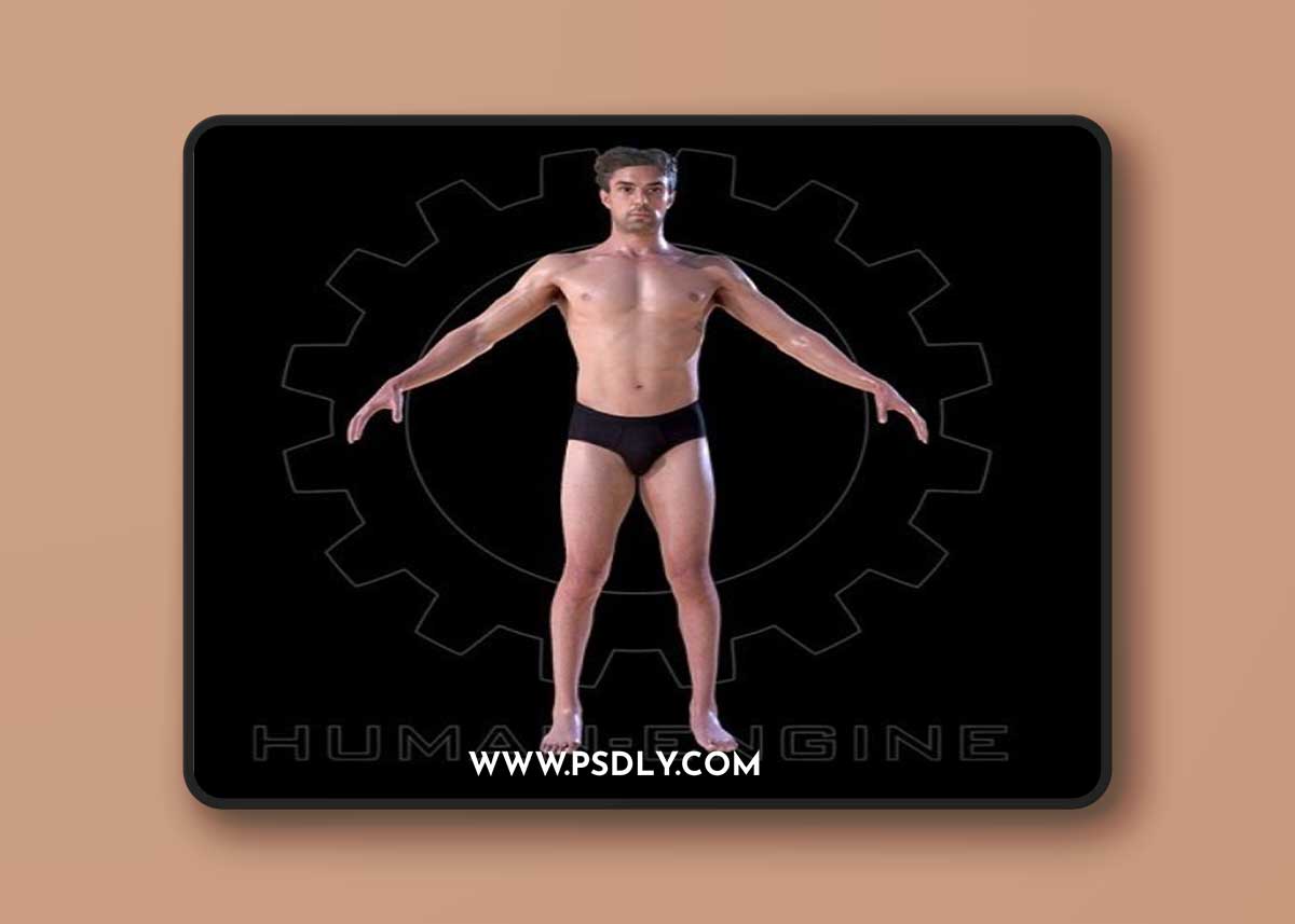 Male Scan - Dan 3D Model