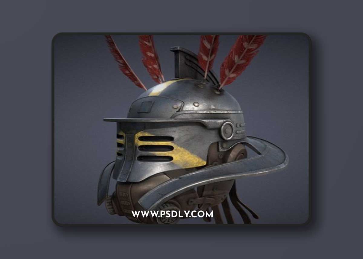 Maximus Helmet 3D Model