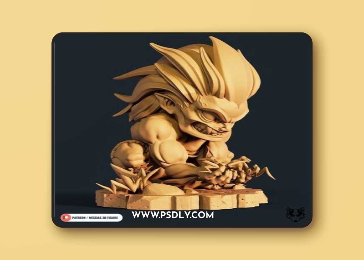 Messias - Chibi Blanka – 3D Print