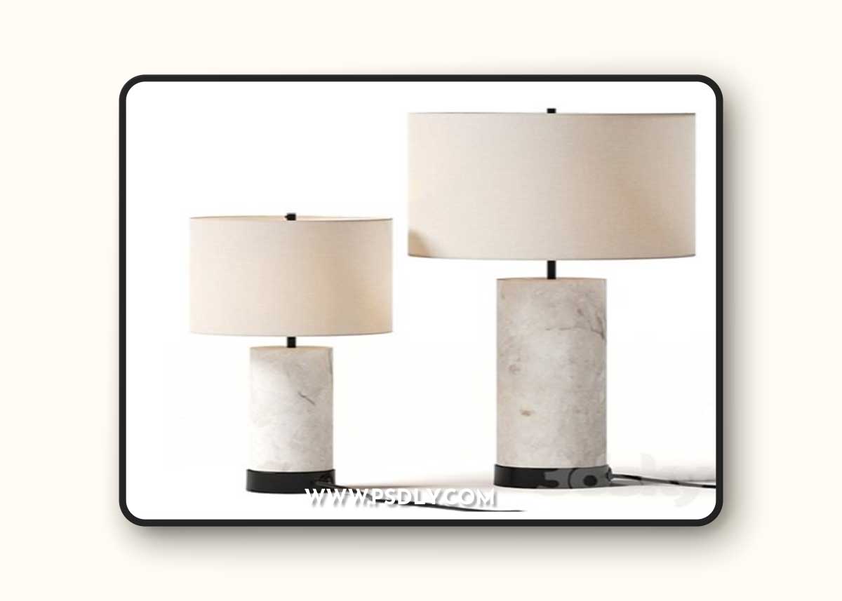 Pottery Barn Windham Alabaster Table Lamps