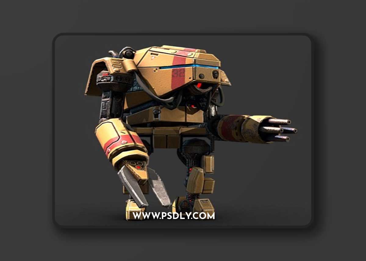 Powersuit Mecha 3d model