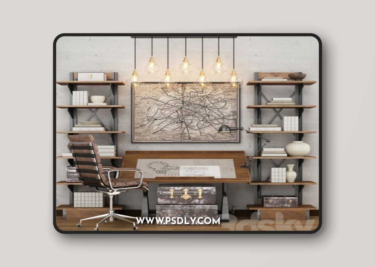 Restoration hardware cabinet decor set vol4