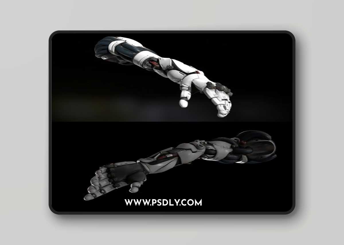 Robotic Arm pbr 3d