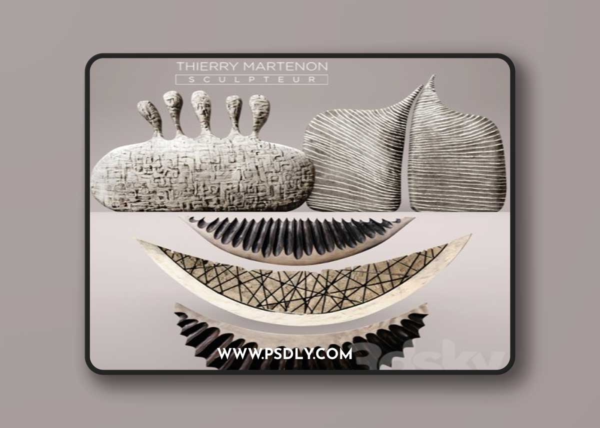 Set Sculpture Thierry Martenon