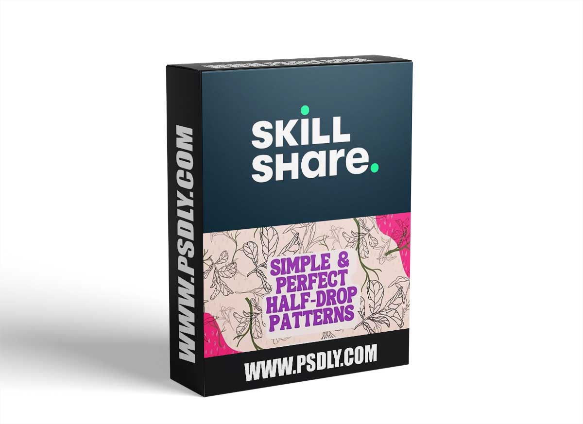 Simple & Perfect Half-Drop Patterns: in Procreate