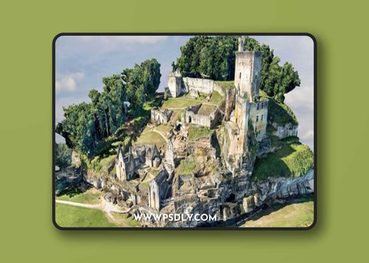 Site de Commarque (with guided tour) 3D Model