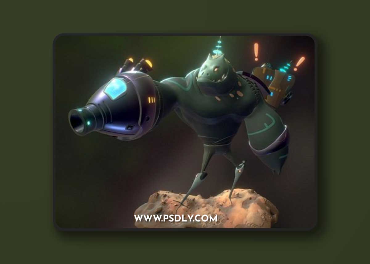 Skips Leg Day 3D Model