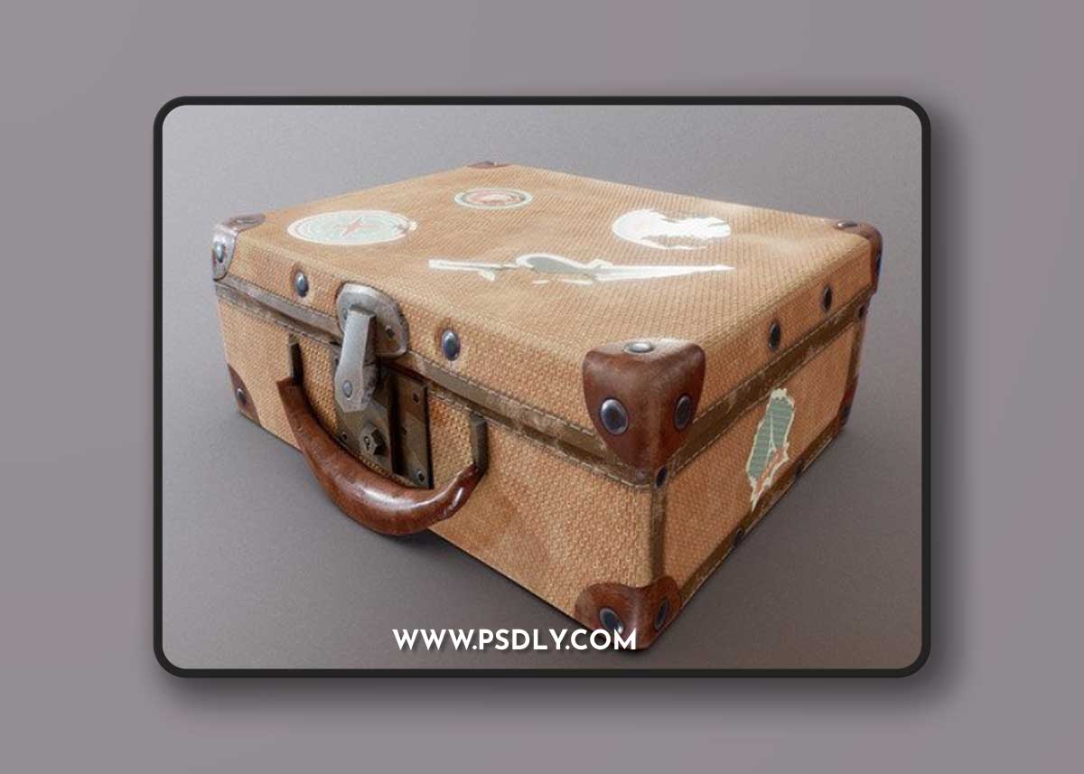 Suitcase 3D Model 3D Model