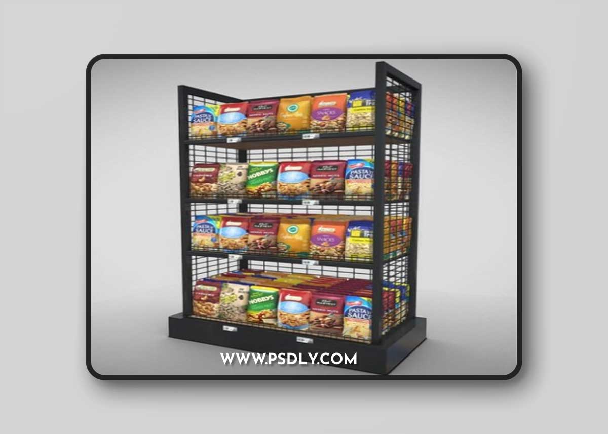 The cips store model 3D Model