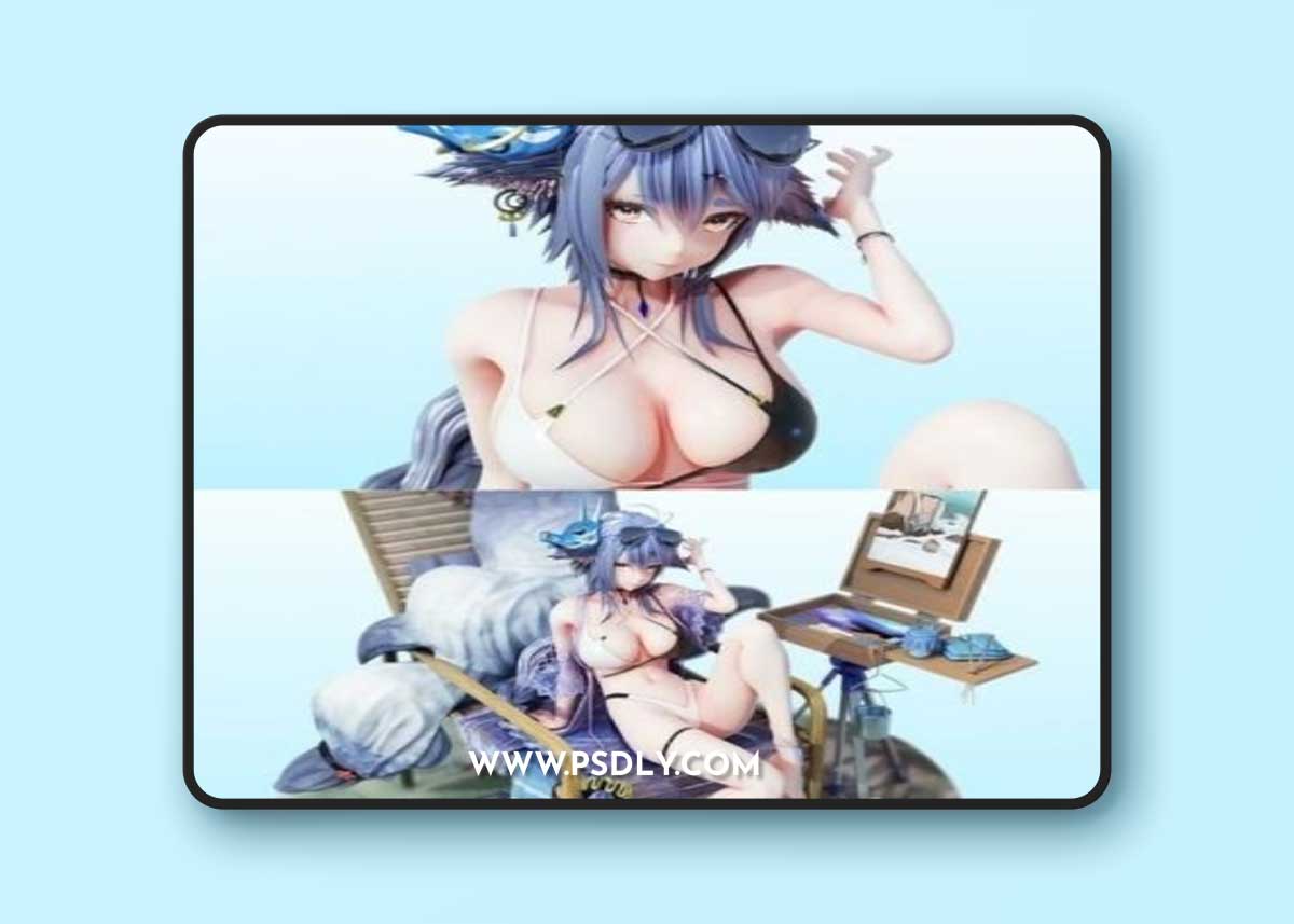 Tosa Azur Lane in a swimsuit – 3D Print