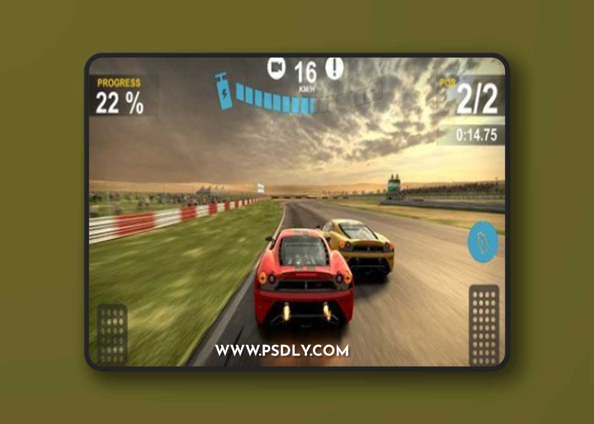 Unity Asset - Racing Game UI Pack v1.0