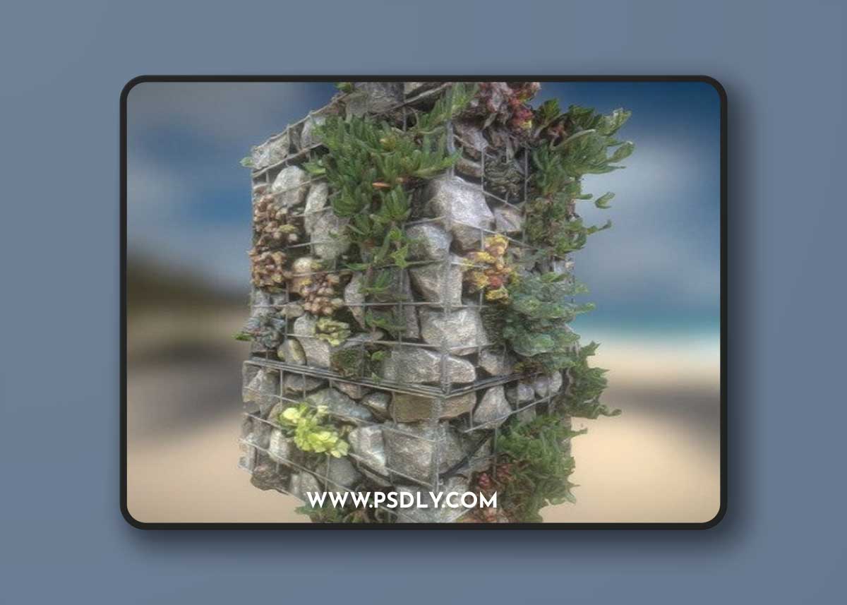 Vertical Rock Garden, Brighton, UK 3D Model