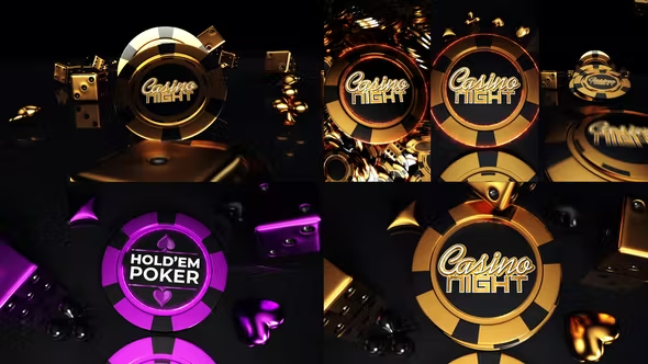 Videohive Gold Chips Casino And Instagram Stories 42355854