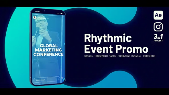 Videohive Instagram Slideshow Event 42217230