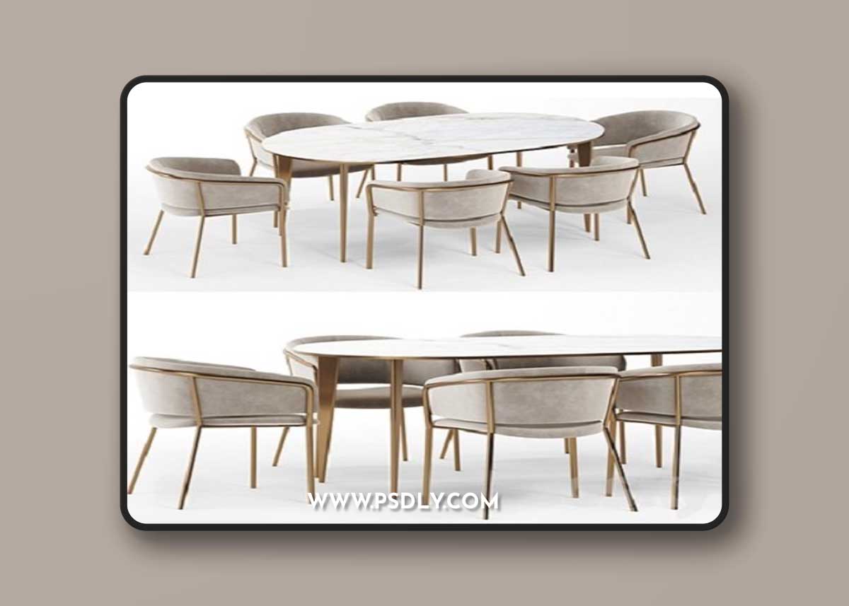 Vilhena II chair and Arden Dining Table
