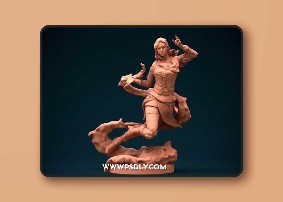Yennefer of vengerberg (NEW) – 3D Print