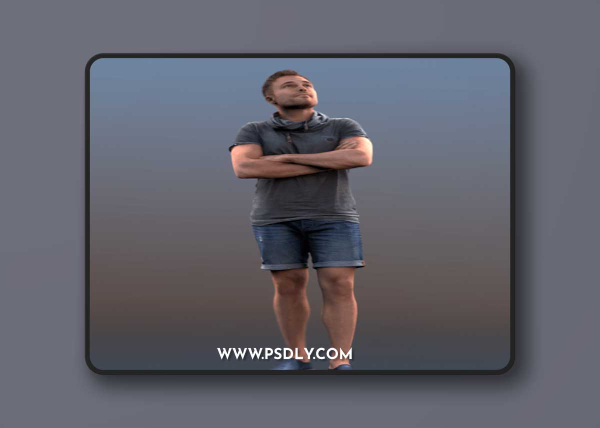 10080 Simon 100k 3D Scanned