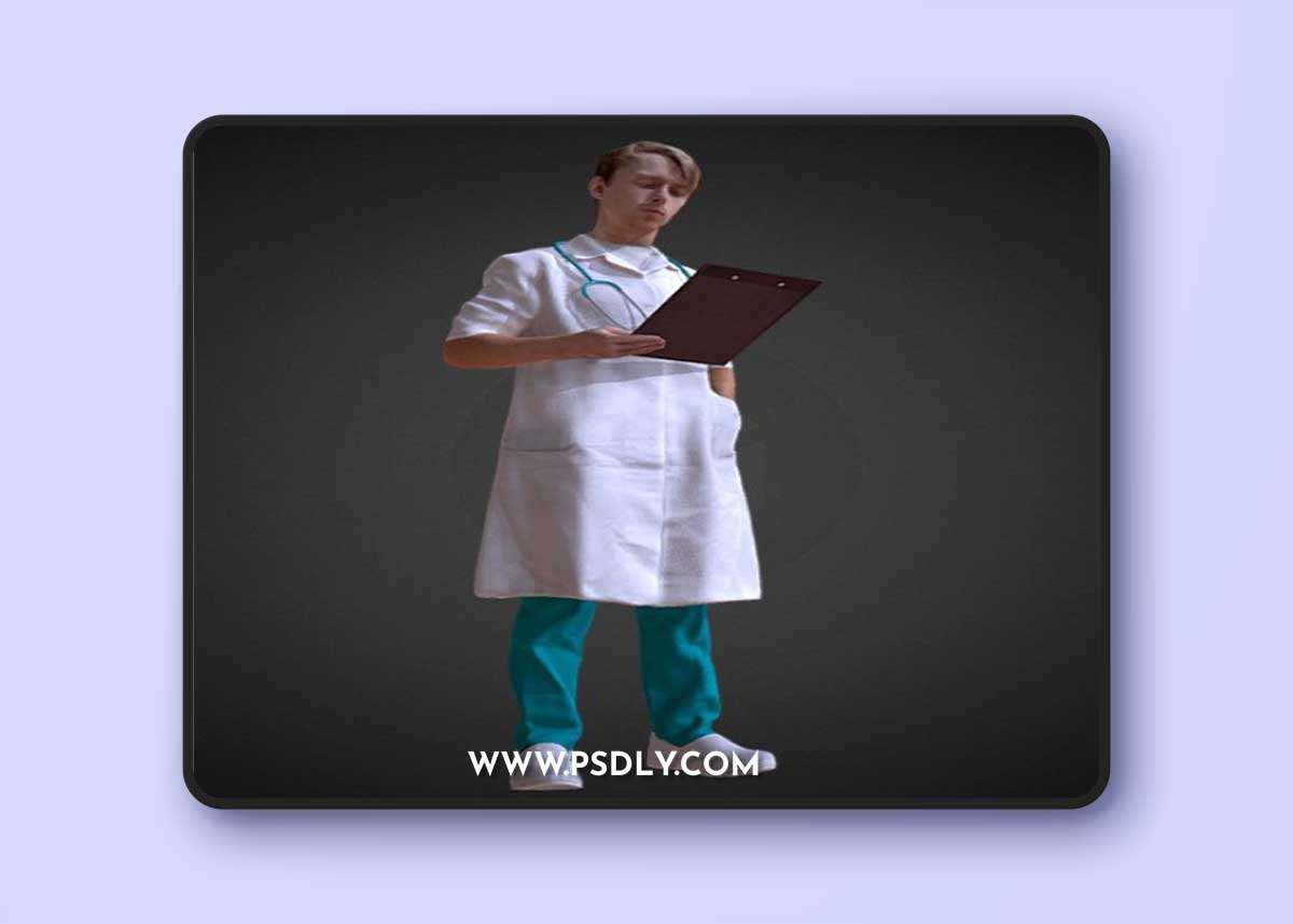 3D Scan Man Doctor 022