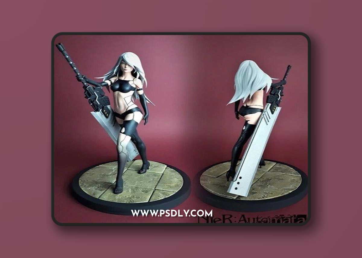 A2 Nier Automata figurine – 3D Print