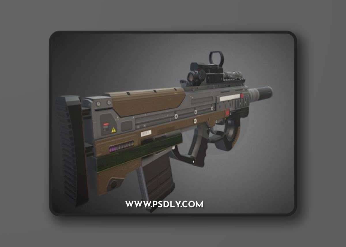 AVA's MAGPUL PDR Thunder 3d model