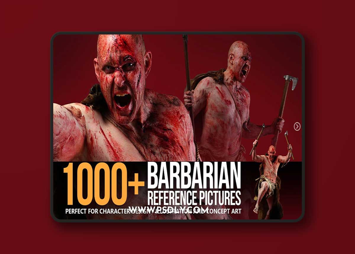 ArtStation - Grafit Studio - 1000+ Barbarian Reference Pictures