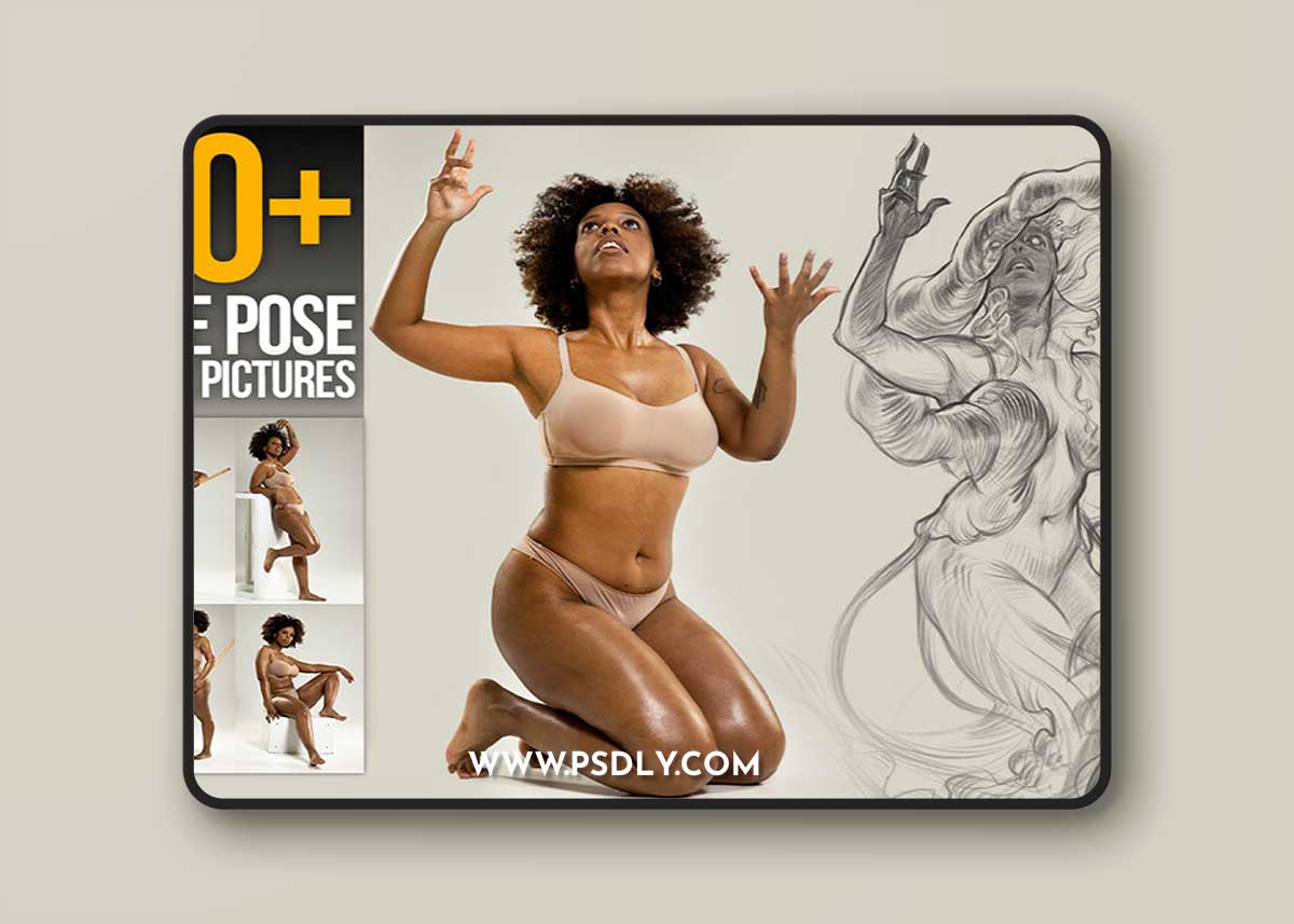 ArtStation - Grafit Studio - 250+ Female Pose Reference Pictures