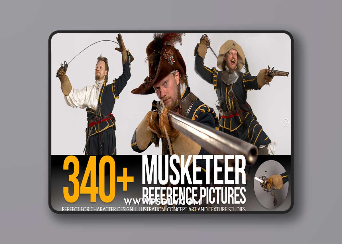 ArtStation - Grafit Studio - 340+ Musketeer Reference Pictures