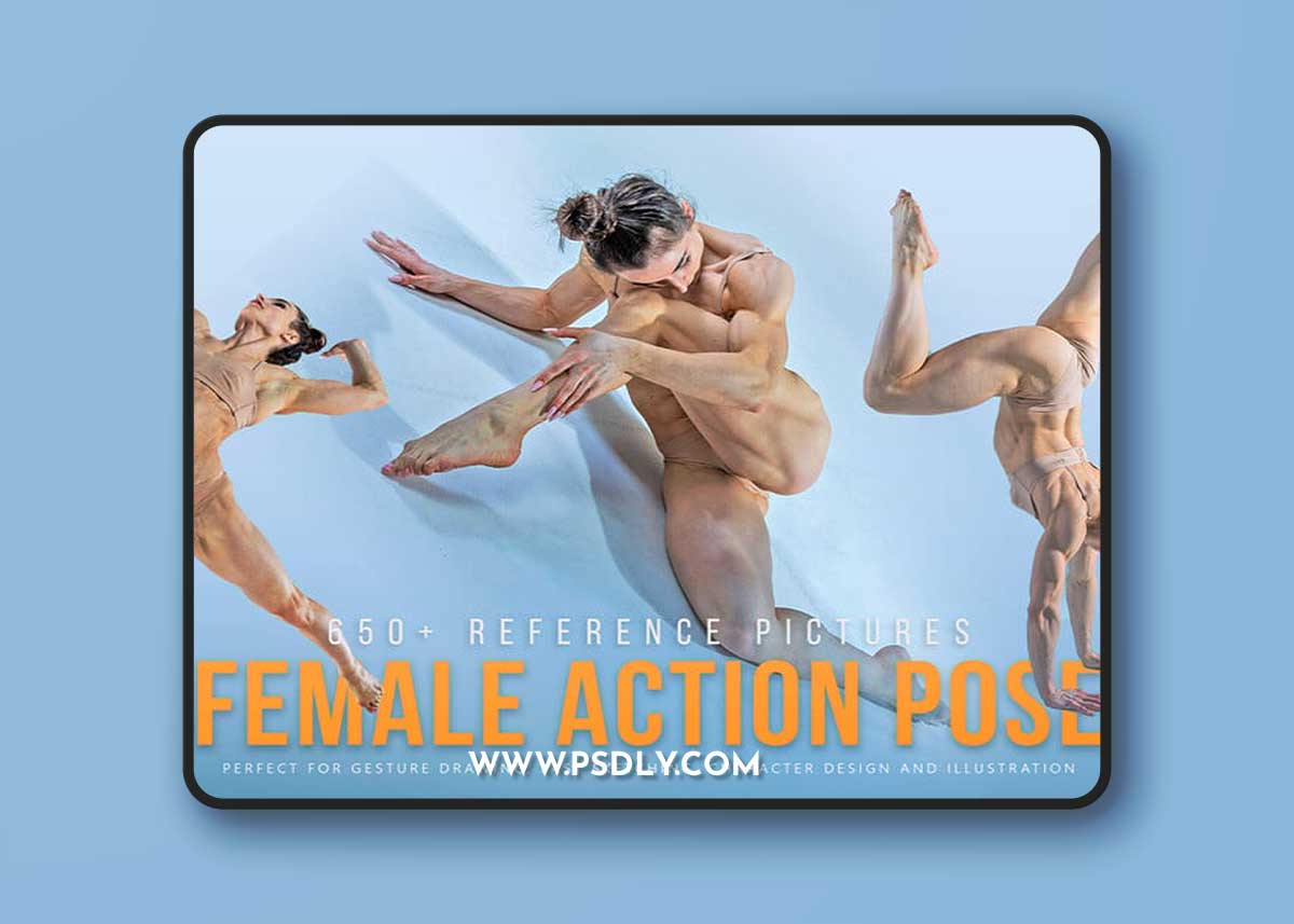 ArtStation - Grafit Studio - 650+ Female Action Pose Reference Pictures