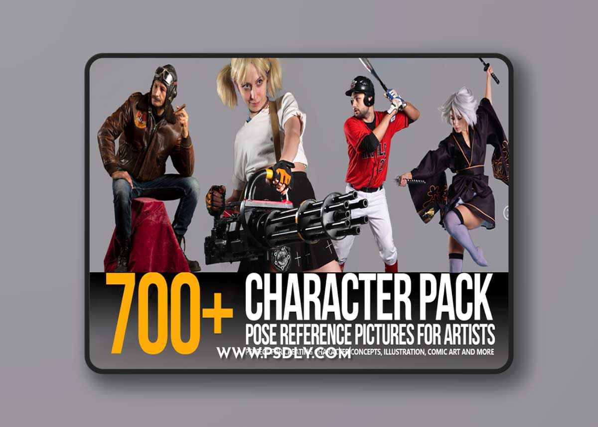 ArtStation - Grafit Studio - 700+ Character Pose Reference Pictures